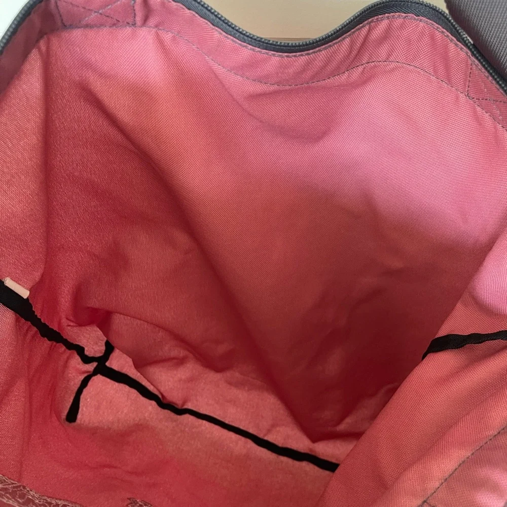 Victoria's Secret Pink and Gray Dog Motif Tote - Picture 3 of 3